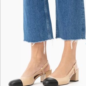 Tuckernuck Exclusive French Sole Baton Sling Backs